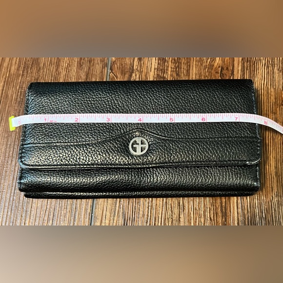 Giani Bernini trifold leather wallet. Black. - Picture 14 of 16